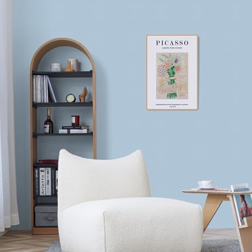 Blue Peel and Stick Wallpaper Self-Adhesive Contact Paper Tear Resistant - Image 5