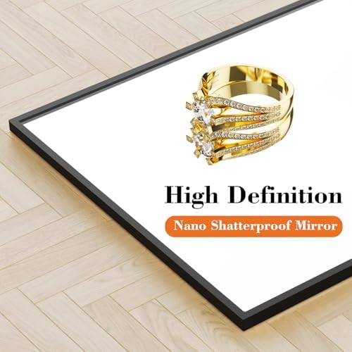 19"x58" Mirror Full Length, Upgraded Body Wall Mirrors - Image 5