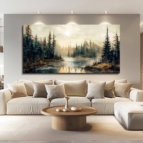 FUHAIHUA Canvas Wall Art For Living Room Large Wall Decor For Office Modern - Image 2