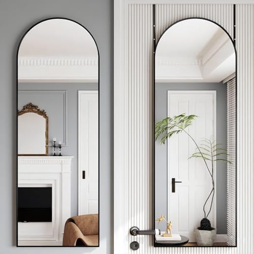 50"x 16" Door Mirror, Full Length Mirror Over The Door by JAWGLOW