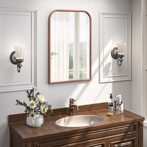 24"x36" Arch Wall Mirror for Wall, Wall Mounted Vanity Mirror for Bedroom - Image 7