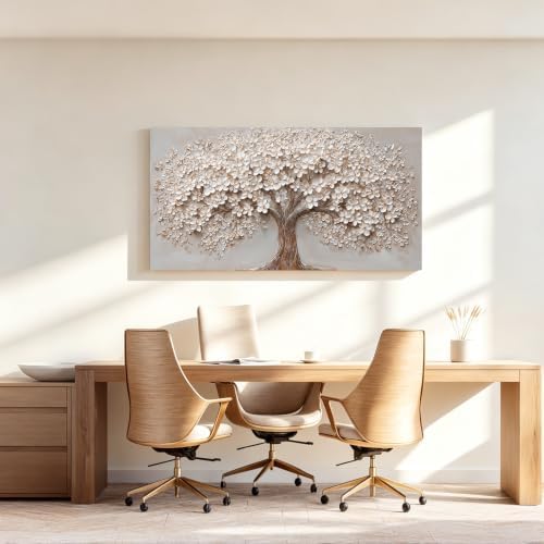 Modern Tree of Life Canvas Wall Art Pictures - Image 6