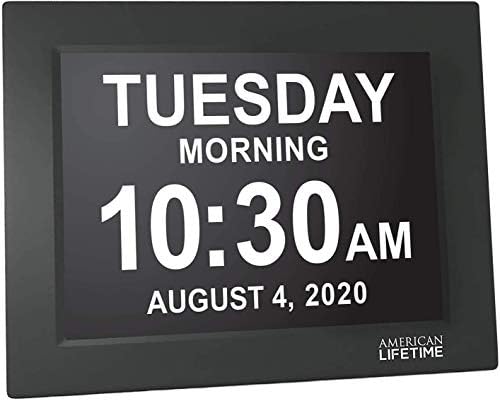 American Lifetime, New Version, Day Clock Extra Large Impaired Vision Digital - Image 3