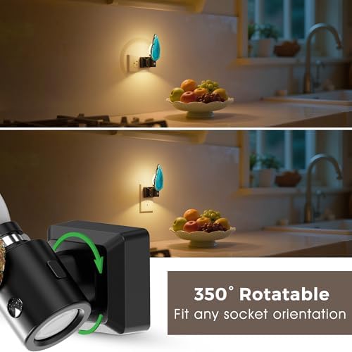 L LOHAS LED Night Light, Night Lights Plug into Wall, Agate Nightlight - Image 3