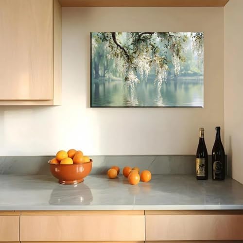 Serene Landscape Canvas Wall Art - Image 7