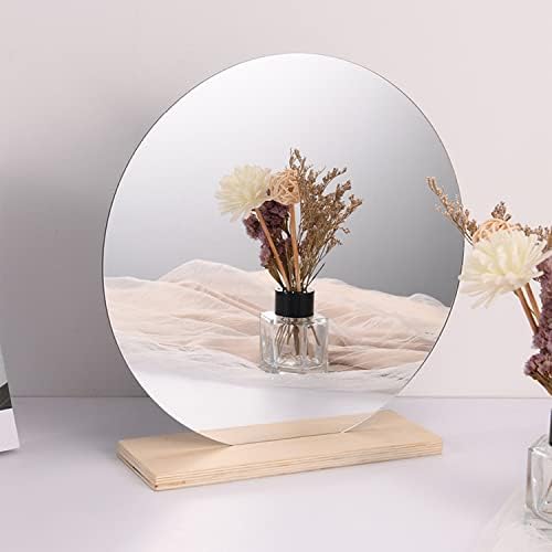 8 inch Glass Round Wall Mirror, 2mm Small Circle Mirror - Image 6