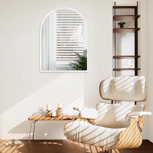 Wall Mirror Arched Metal Framed Mirrors - Image 4