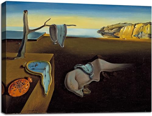 weiyiart Salvador Dali Canvas Wall Art The Persistence of Memory Painting - Image 2