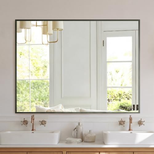 NEWBULIG Bathroom Wall Mirror, Vanity Mirror, 30x36 Inch by NEWBULIG