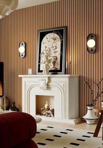 Safiyya 3-Piece 3D Thick Wood Slat Wall Panels - Image 2