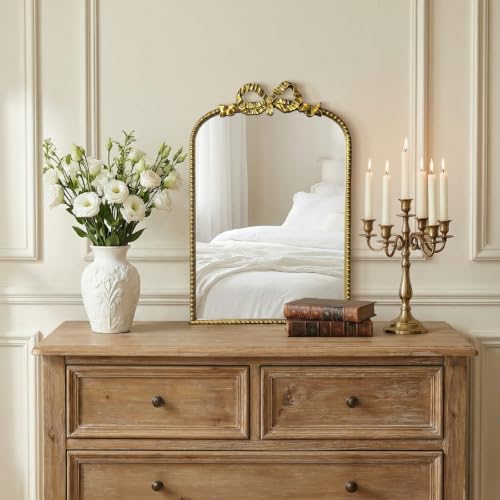 Antique Baroque Vintage Vanity Mirror - Image 6