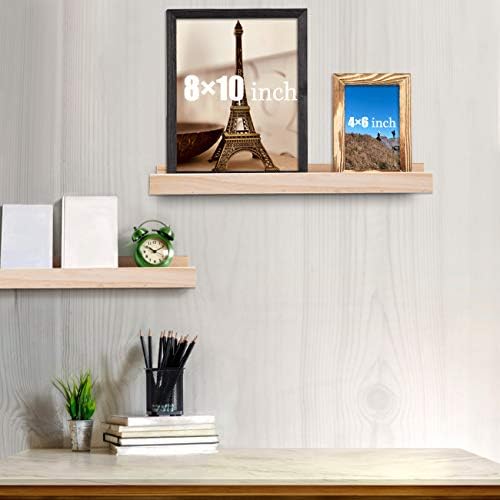 AZSKY Picture Ledge Shelf, Small Floating Shelves Set of 2, 16 Inches Nursery - Image 2