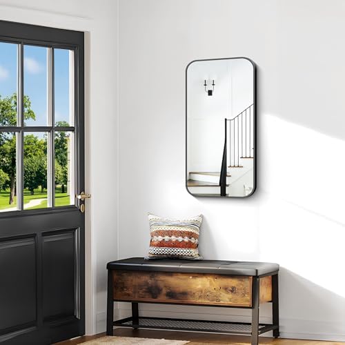BONEWEI 20x36 inch Bathroom Mirror 2-Pack, Wall Mounted Bathroom Frame Vanity - Image 3