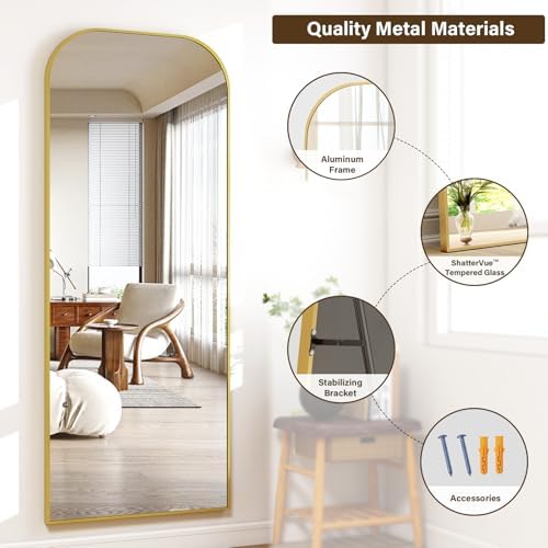 56x21 Inch Full Length Mirror - Image 5