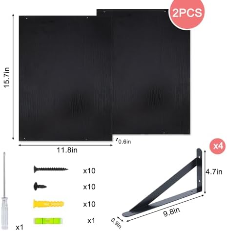 Fixwal 2pcs 11.8 in Deep Floating Shelves - Image 4