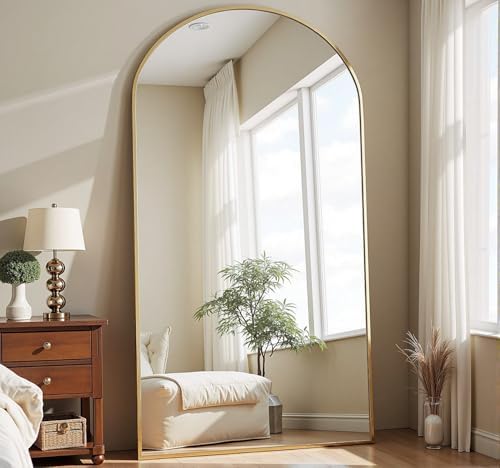 Dewfig Arched Full Length Mirror by YourSpacePerfectlyReflected
