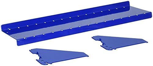 Wall Control Shelf 4in Deep Pegboard Shelf Assembly Pegboard and Slotted Tool by Wall+Control