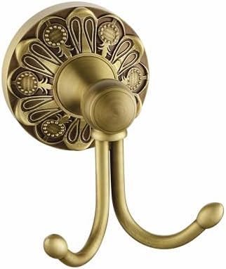 Antique Brass Towel Hook, Wall Mounted Bathroom Hook by Lucyound