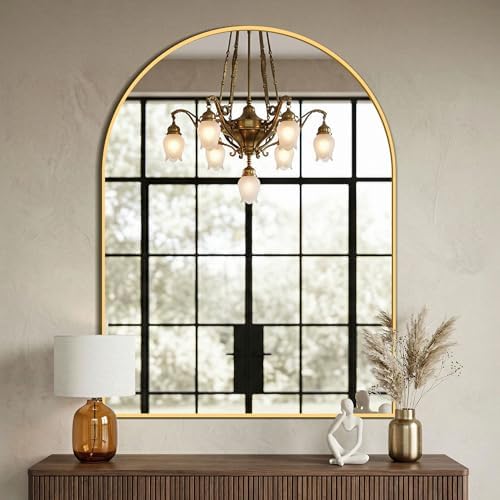 AMOISE Arched Bathroom Mirror for wall - Image 7