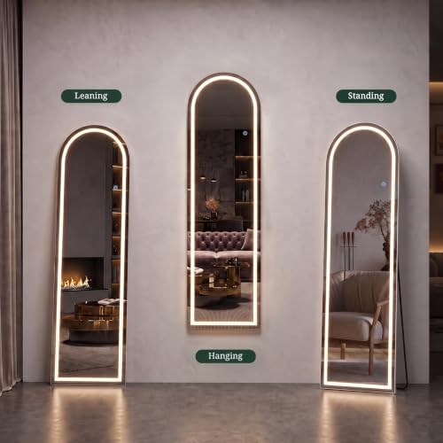 Arched LED Full Length Mirror - Image 6