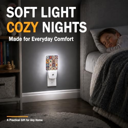 Night Light, Dusk to Dawn Nightlights Plug-in Wall Decorative - Image 6