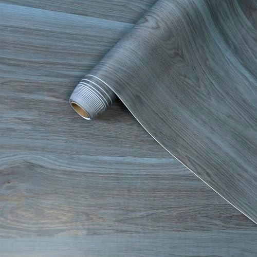 BOMENG Contact Paper Wood Grain Wallpaper Vintage Peel and Stick Vinyl Wrap - Image 2