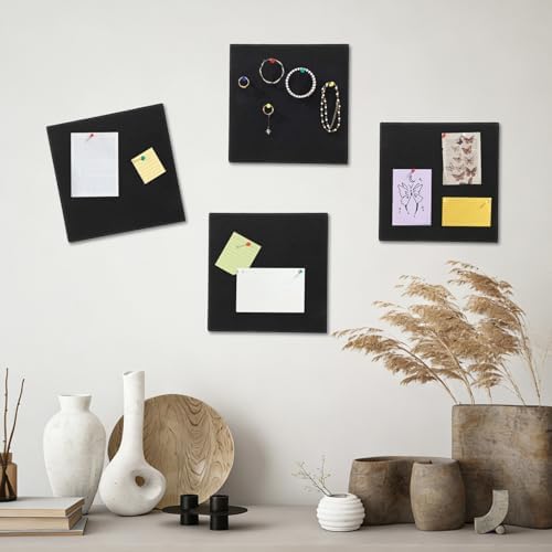 Cork Board Alternative 28" x 19", 6 Pack Felt Bulletin Boards, Pin Board - Image 6