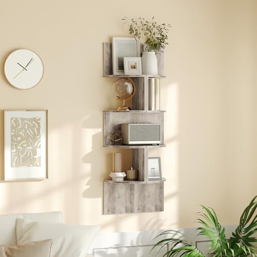 HOOBRO Corner Shelf Wall-Mounted - Image 5