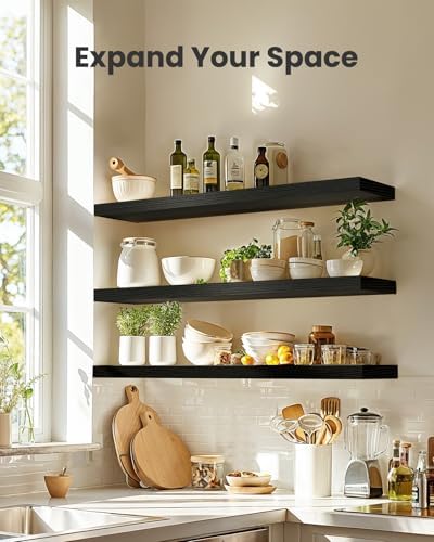 Amada 23.6" Floating Shelves for Wall Decor & Storage - Image 6