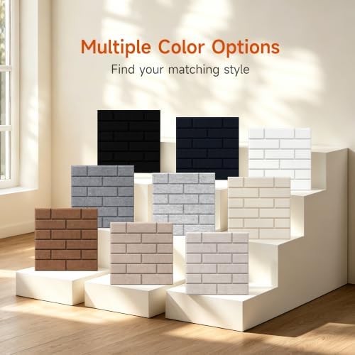 TO-TH Soundproof Panels Peel and Stick Acoustic Wall Panel 24 Pack - Image 6