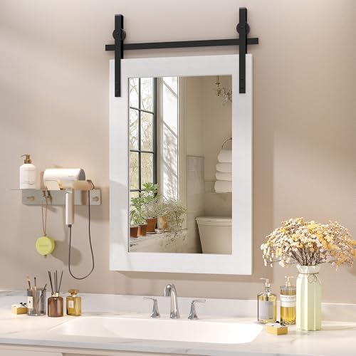 Hasipu Farmhouse Bathroom Mirror by Whatssuitableisthebest
