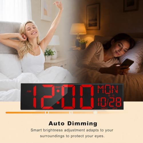 JALL 30" Giant Digital Wall Clock - Image 5