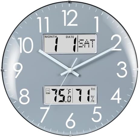 Nbdeal 13-Inch Analog Silent Wall Clock by Nbdeal