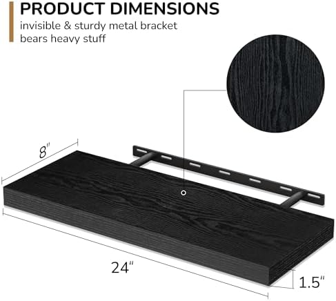 Fun Memories 24 Inch Floating Shelves - Image 3