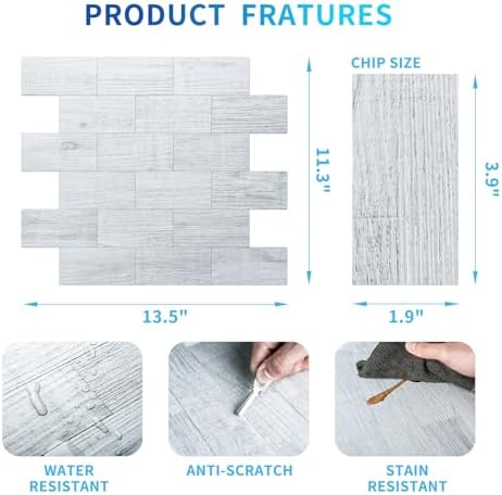 Art3d Peel and Stick Backsplash, Stick on Wall Tile - Image 6