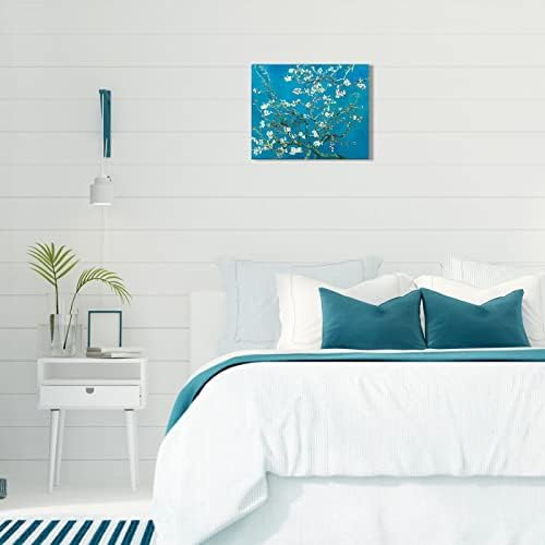 1 KINGO Van Gogh Canvas Wall Art: Almond Blossom Oil Painting Flower Picture - Image 3