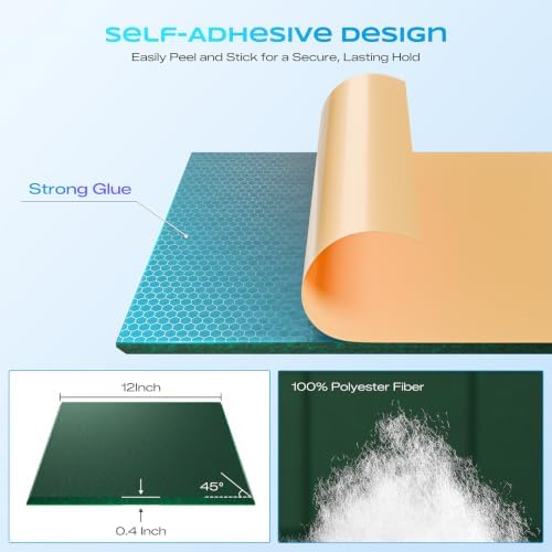 18 Pack Self-Adhesive Sound Proof Foam Panels - Image 2
