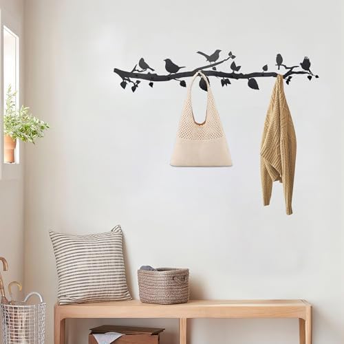 Tree Branch Wall Mounted Coat Rack - Image 5