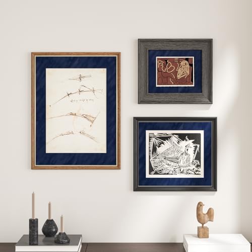 Navy Blue Velvet Drawer Liner Self Adhesive Velvet Flocking Liner - Image 4