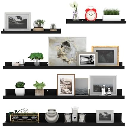 Giftgarden 36 Inch Large Floating Shelves by Giftgarden