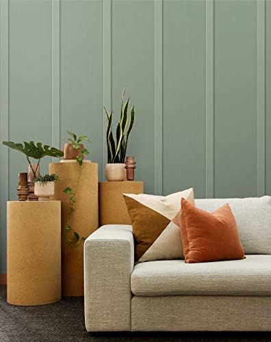 NextWall Faux Board and Batten Peel and Stick Wallpaper - Image 4
