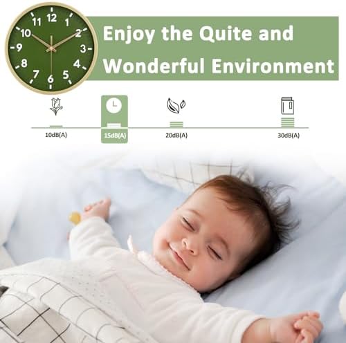HIPPIH 10 Inch Wall Clock - Image 7