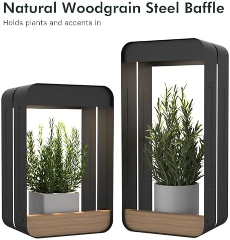 Grand patio Outdoor Solar Wall Sconce Shelf Planter, Decor LED Waterproof Wall - Image 7
