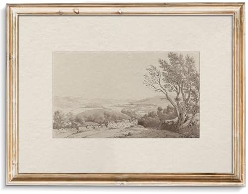 uniro Retro Sketch Neutral Wall Art by uniro