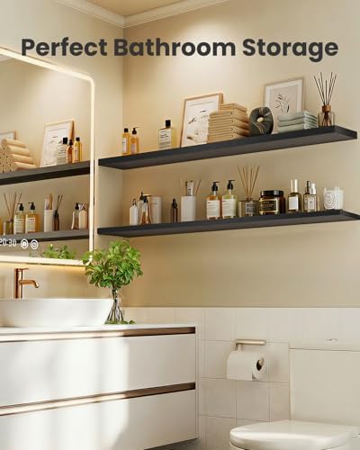 Amada 47.2" Floating Shelves for Wall Decor & Storage - Image 6