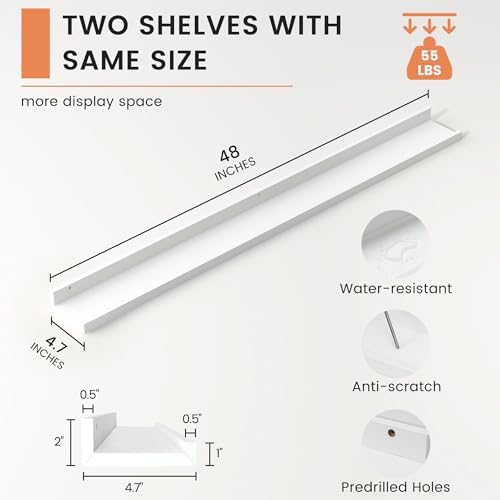 Picture Ledge Shelf, Floating Shelves - Image 2
