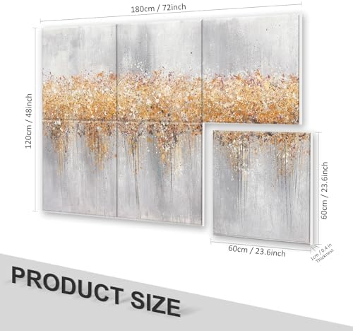 JBER Art Acoustic Panels 72" x 48", The Golden Shore - Image 2