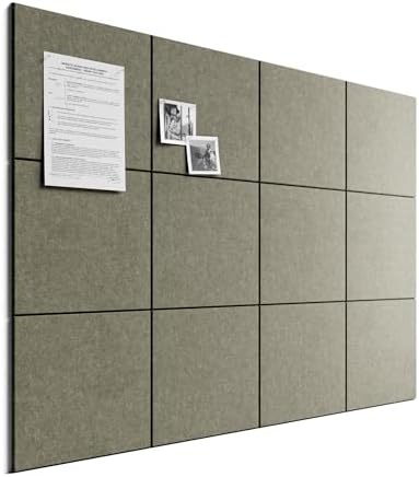 Bumusty Large Cork Board 48" x 36" Alternative by BUMUSTY