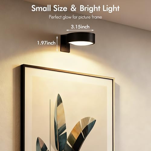 Picture Lights for Wall, Rechargeable Battery Wireless Poster Lights - Image 6