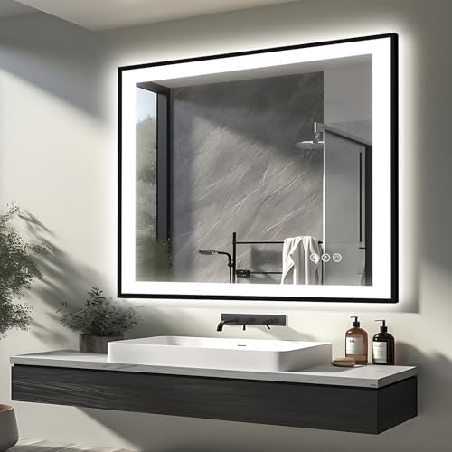 EchosLife 40x38 Lighted Mirrors by EchosLife